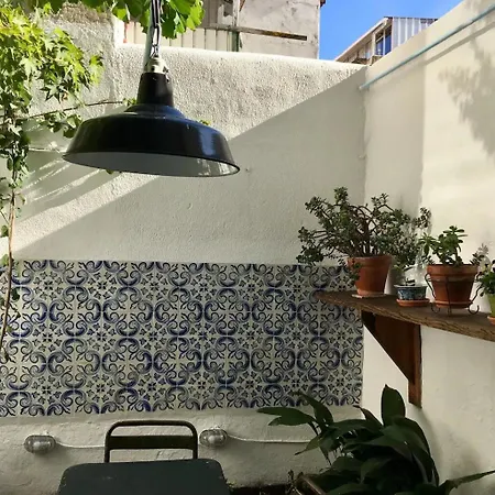 Flh Graca Vintage With Interior Garden Appartement *