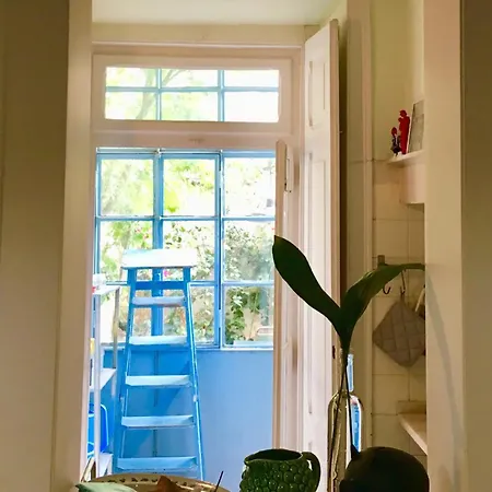 Apartment Flh Graca Vintage With Interior Garden Lisbon